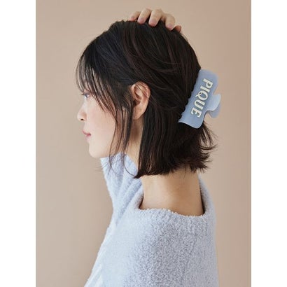 カラバリロゴヘアクリップ （BLU）｜詳細画像