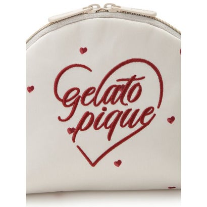 ジェラートピケ gelato pique ハート柄ポーチ （PNK）｜詳細画像