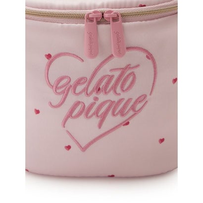 ジェラートピケ gelato pique ハート柄バニティポーチ （OWHT）｜詳細画像