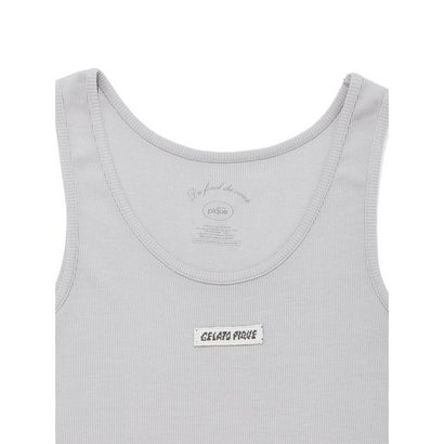 【UVカット】リブタンクトップ （OWHT）｜詳細画像