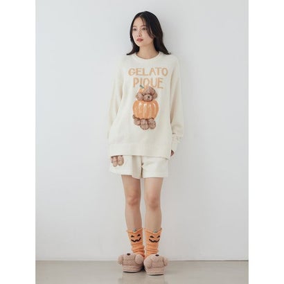 【HALLOWEEN】かぼちゃソックス （ORG）｜詳細画像