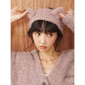 フェザーキャットヘアバンド （BEG）