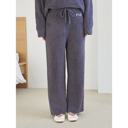 ジェラートピケ gelato pique パウダーロゴジャガードプルオーバー&リブロングパンツセット （PNK）｜詳細画像