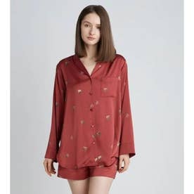 ハートチョコモチーフシャツ （RED）