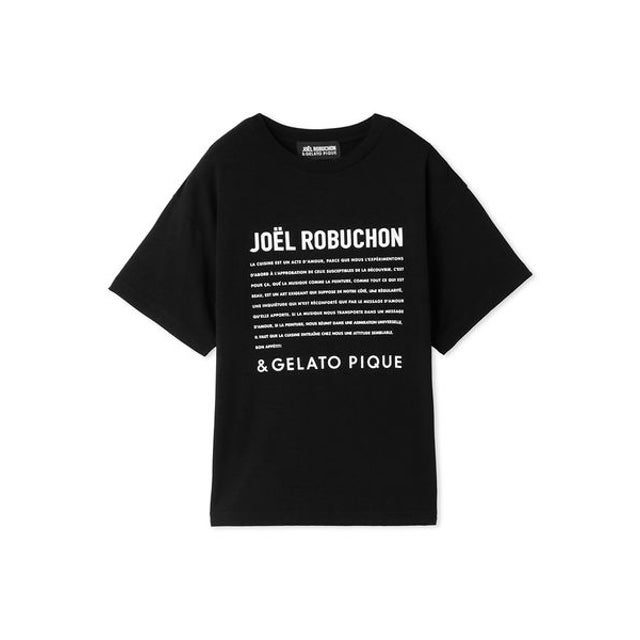 
                    【JOEL ROBUCHON】レーヨンロゴTシャツ （BLK）
