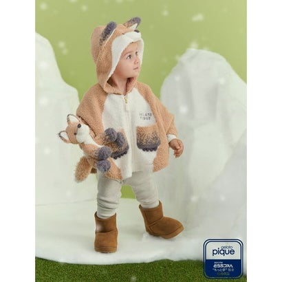 【旭山動物園】【BABY】アニマルポンチョ （CML）｜詳細画像