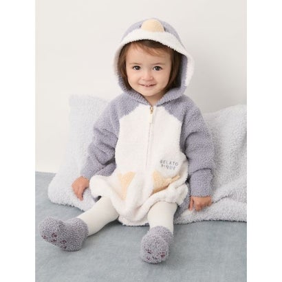 ジェラート ピケ キッズ＆ベビー GELATO PIQUE KIDS & BABY 【旭山動物園】【BABY】アニマルロンパース （CML）｜詳細画像