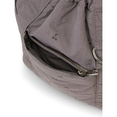 ママバッグ巾着ショルダータイプ （DGRY）｜詳細画像