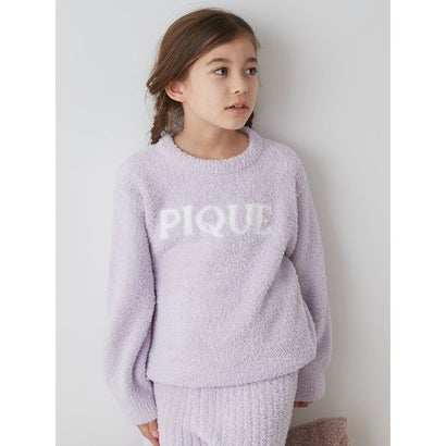 ジェラート ピケ キッズ＆ベビー GELATO PIQUE KIDS & BABY 【JUNIOR】パウダーロゴジャガードプルオーバー&ロングパンツセット （LAV）｜詳細画像