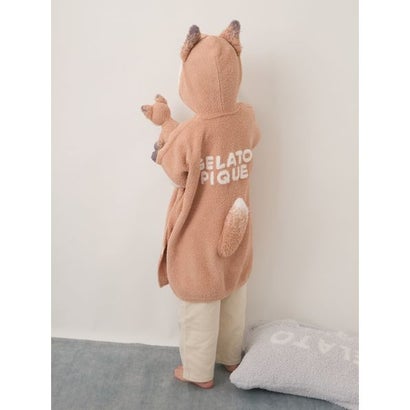 ジェラート ピケ キッズ＆ベビー GELATO PIQUE KIDS & BABY 【旭山動物園】【KIDS】アニマルポンチョ （CML）｜詳細画像
