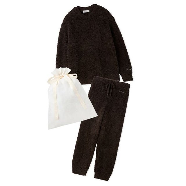 【ラッピング済み】【ONLINE限定】【HOMME】【ベーシック】ジェラートプルオーバー&ロングパンツセット （DGRY）