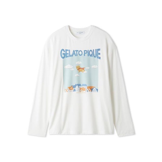 【HOMME】【抗菌防臭】レーヨンヒーローベアプリントロンT （OWHT）