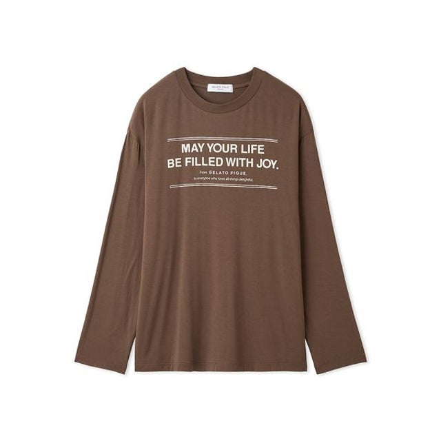 【HOMME】レーヨンロゴロンT （BRW）