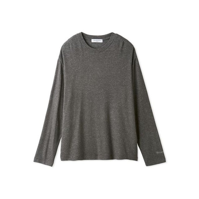 【HOMME】スノークルーネックロンT （DGRY）