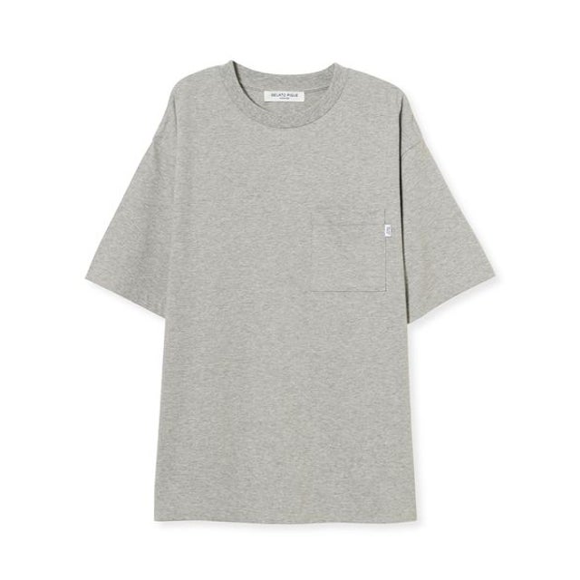 
                    【HOMME】コットンワンポイントTシャツ （GRY）