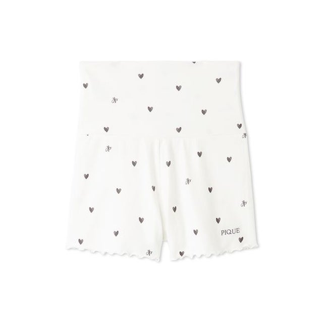 【Sleep】ハート腹巻パンツ （GRY）