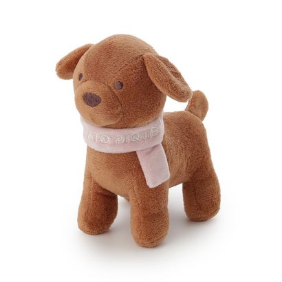 【CAT&DOG】マフラーDOGモチーフトイ （BRW）｜詳細画像