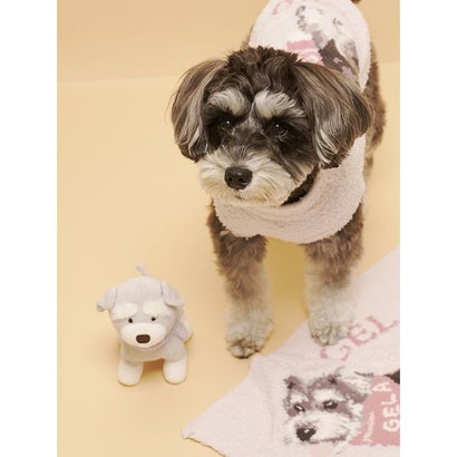 【CAT&DOG】マフラーDOGモチーフトイ （BRW）｜詳細画像