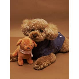 【CAT&DOG】マフラーDOGモチーフトイ （BRW）