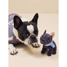 【CAT&DOG】マフラーDOGモチーフトイ （CGRY）