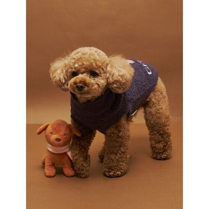 【CAT&DOG】マフラーDOGモチーフトイ （GRY）｜詳細画像