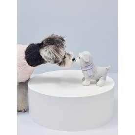 【CAT&DOG】マフラーDOGモチーフトイ （GRY）