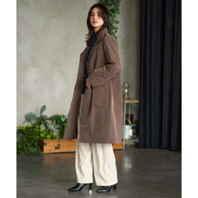 ジョルジュ・レッシュ GEORGES RECH ステッチレス2WAYカラーロングダウンコート （ブラック）｜詳細画像