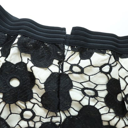 ジョイア イタリー GIOIA Italy イタリア買付★マクラメのきれいスカート （ブラック）｜詳細画像
