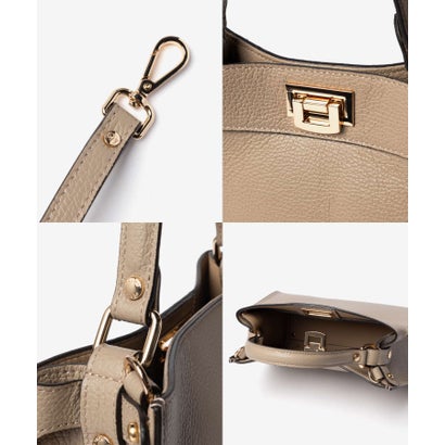 Carol J. キャロルジェイ Leather Shoulder bag （NERO/ブラック）｜詳細画像