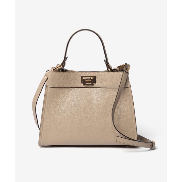 Carol J. キャロルジェイ Leather Shoulder bag （TAUPE/トープ）