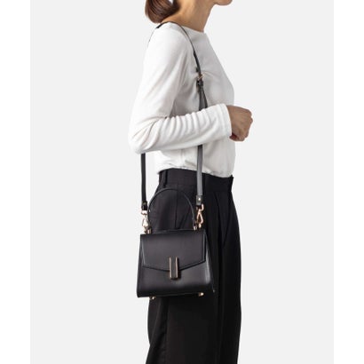 Carol J. キャロルジェイ Leather Handbag 406 （COFFEE/コーヒー）｜詳細画像