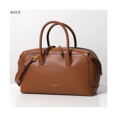 GIANNI CHIARINI ハンドバッグ GEMMA BS12241 COMM GRN （NOCE/キャラメルブラウン）｜詳細画像