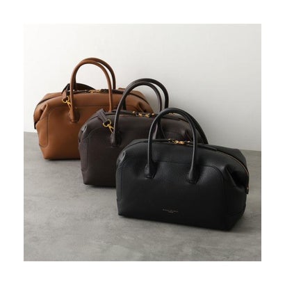 GIANNI CHIARINI ハンドバッグ GEMMA BS12241 COMM GRN （NOCE/キャラメルブラウン）｜詳細画像
