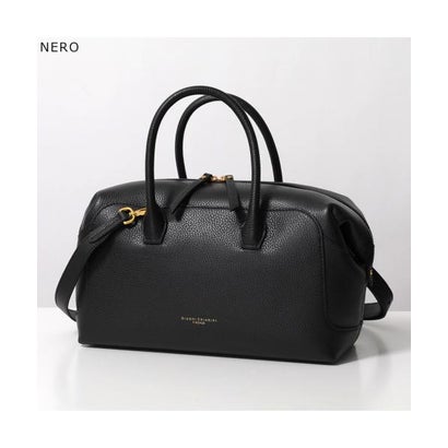 GIANNI CHIARINI ハンドバッグ GEMMA BS12241 COMM GRN （NOCE/キャラメルブラウン）｜詳細画像