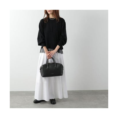 GIANNI CHIARINI ハンドバッグ GEMMA BS12241 COMM GRN （NERO/ブラック）｜詳細画像