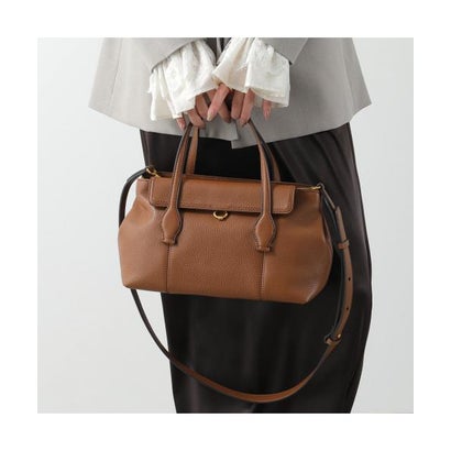 GIANNI CHIARINI ハンドバッグ VICKY BS12320 COMM GRN （NOCE/キャラメルブラウン）｜詳細画像
