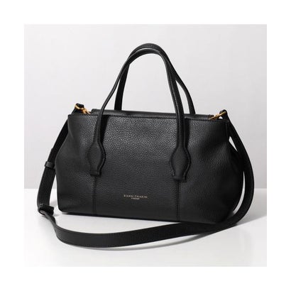 GIANNI CHIARINI ハンドバッグ VICKY BS12320 COMM GRN （ESPRESSO/ダークブラウン）｜詳細画像