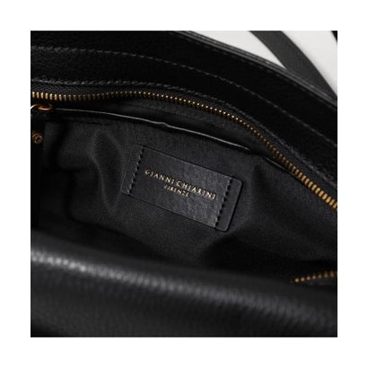 GIANNI CHIARINI ハンドバッグ VICKY BS12320 COMM GRN （ESPRESSO/ダークブラウン）｜詳細画像