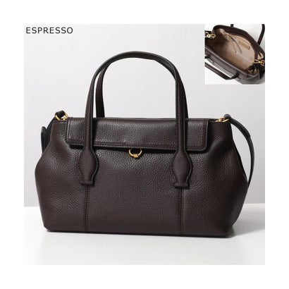 GIANNI CHIARINI ハンドバッグ VICKY BS12320 COMM GRN （ESPRESSO/ダークブラウン）｜詳細画像