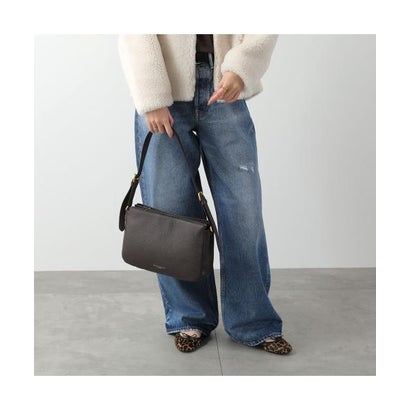 GIANNI CHIARINI ショルダーバッグ LAURA BS12526 COMM GRN （ESPRESSO/ダークブラウン）｜詳細画像