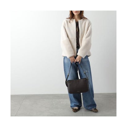 GIANNI CHIARINI ショルダーバッグ LAURA BS12526 COMM GRN （NERO/ブラック）｜詳細画像