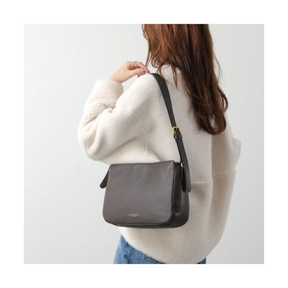 GIANNI CHIARINI ショルダーバッグ LAURA BS12526 COMM GRN （NERO/ブラック）｜詳細画像