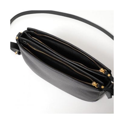 GIANNI CHIARINI ショルダーバッグ LAURA BS12526 COMM GRN （NERO/ブラック）｜詳細画像