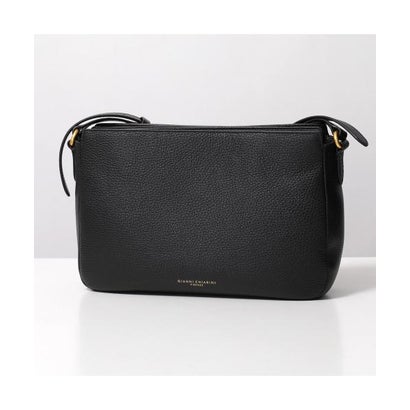 GIANNI CHIARINI ショルダーバッグ LAURA BS12526 COMM GRN （NERO/ブラック）｜詳細画像