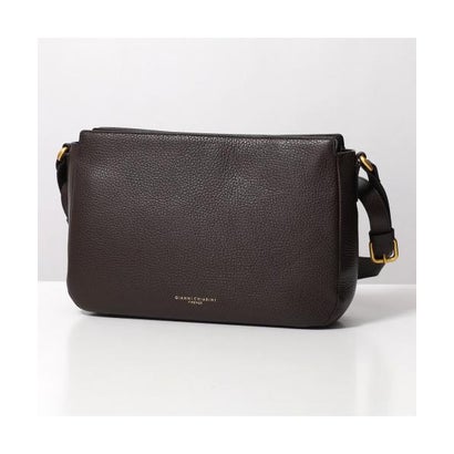 GIANNI CHIARINI ショルダーバッグ LAURA BS12526 COMM GRN （NERO/ブラック）｜詳細画像