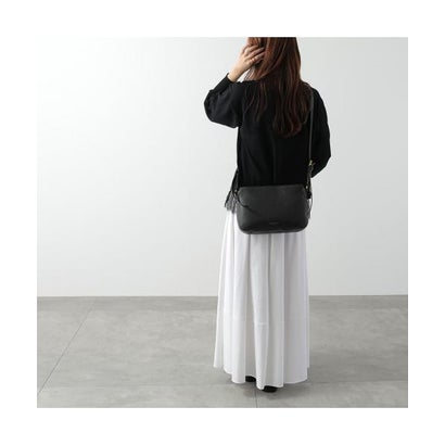 GIANNI CHIARINI ショルダーバッグ LAURA BS12526 COMM GRN （NERO/ブラック）｜詳細画像