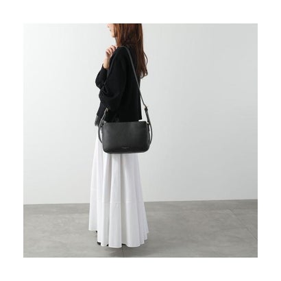 GIANNI CHIARINI ショルダーバッグ LAURA BS12526 COMM GRN （NERO/ブラック）｜詳細画像