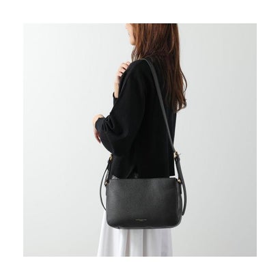 GIANNI CHIARINI ショルダーバッグ LAURA BS12526 COMM GRN （NERO/ブラック）｜詳細画像