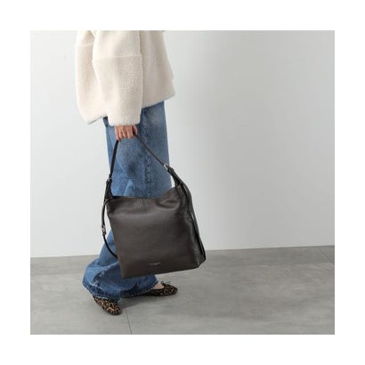 GIANNI CHIARINI トートバッグ BARBARA BS12355 COMM GRN （ESPRESSO/ダークブラウン）｜詳細画像