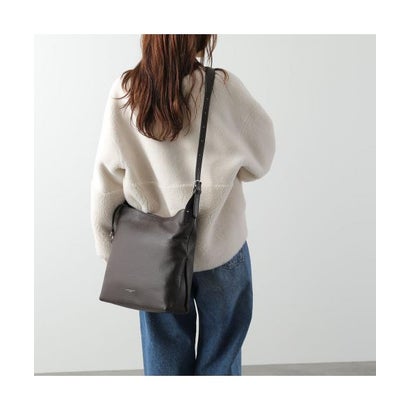 GIANNI CHIARINI トートバッグ BARBARA BS12355 COMM GRN （ESPRESSO/ダークブラウン）｜詳細画像